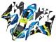 Billige Honda CBR600RR Motorrad Verkleidung 2007-2008 - Grun Gelb Glanzendes Schwarz Hai 46