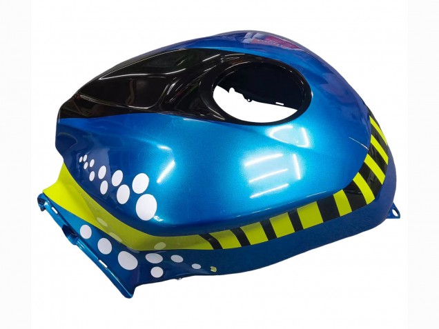 Billige Honda CBR600RR Motorrad Verkleidung 2007-2008 - Grun Gelb Glanzendes Schwarz Hai 46