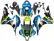 Billige Honda CBR600RR Motorrad Verkleidung 2007-2008 - Grun Gelb Glanzendes Schwarz Hai 46