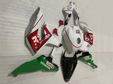 Billige Honda CBR600RR Motorrad Verkleidung 2007-2008 - Weiss Grun Rot Castrol