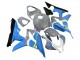 Billige Honda CBR600RR Motorrad Verkleidung 2007-2008 - Nardo Grau Blau Weiss Glanzendes Schwarz