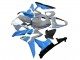 Billige Honda CBR600RR Motorrad Verkleidung 2007-2008 - Nardo Grau Blau Weiss Glanzendes Schwarz