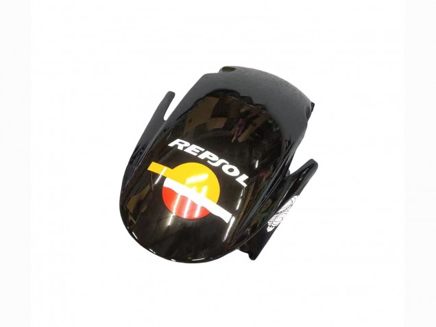 Billige Honda CBR600RR Motorrad Verkleidung 2007-2008 - Gelb Orange Glanzendes Schwarz Rossi Repsol