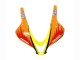 Billige Honda CBR600RR Motorrad Verkleidung 2007-2008 - Gelb Orange Glanzendes Schwarz Rossi Repsol