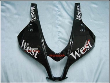 Billige Honda CBR600RR Motorrad Verkleidung 2007-2008 - Glanzendes Schwarz Weiss West