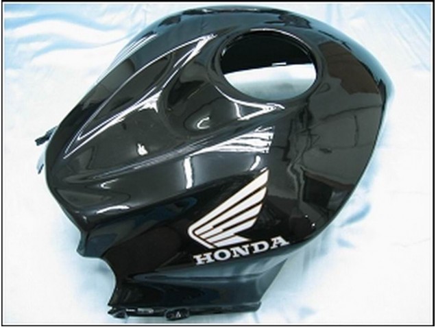 Billige Honda CBR600RR Motorrad Verkleidung 2007-2008 - Glanzendes Schwarz Weiss West