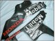 Billige Honda CBR600RR Motorrad Verkleidung 2007-2008 - Glanzendes Schwarz Weiss West