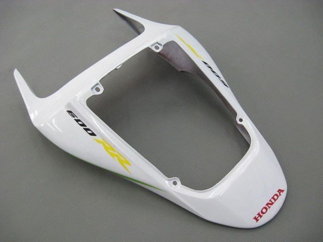 Billige Honda CBR600RR Motorrad Verkleidung 2007-2008 - Weiss Grun Gelb Glanzendes Schwarz Hannspree