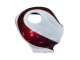 Billige Honda CBR600RR Motorrad Verkleidung 2009-2012 - Weiss Rot Matt Schwarz