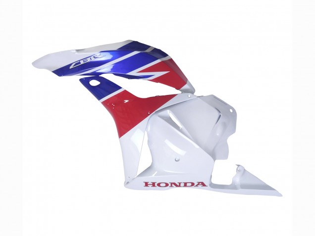 Billige Honda CBR600RR Motorrad Verkleidung 2009-2012 - Weiss Rot Blau