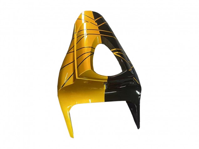 Billige Honda CBR600RR Motorrad Verkleidung 2009-2012 - Gold Glanzendes Schwarz