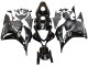 Billige Honda CBR600RR Motorrad Verkleidung 2009-2012 - Glanzendes Schwarz Matt Schwarz