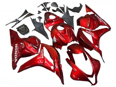 Billige Honda CBR600RR Motorrad Verkleidung 2009-2012 - Rot Rennen