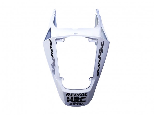 Billige Honda CBR600RR Motorrad Verkleidung 2013-2023 - Weiss Glanzendes Schwarz Repsol