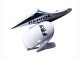 Billige Honda CBR600RR Motorrad Verkleidung 2013-2023 - Weiss Glanzendes Schwarz Repsol