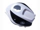 Billige Honda CBR600RR Motorrad Verkleidung 2013-2023 - Weiss Glanzendes Schwarz Repsol