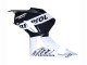 Billige Honda CBR600RR Motorrad Verkleidung 2013-2023 - Weiss Glanzendes Schwarz Repsol