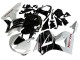 Billige Honda CBR600RR Motorrad Verkleidung Kit 2013-2023 - Weiss Glanzendes Schwarz