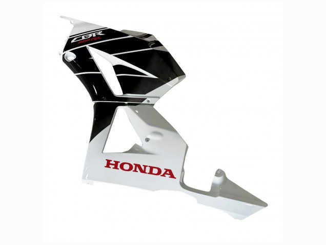 Billige Honda CBR600RR Motorrad Verkleidung Kit 2013-2023 - Weiss Glanzendes Schwarz