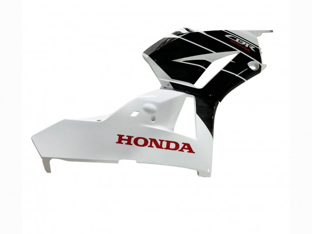 Billige Honda CBR600RR Motorrad Verkleidung Kit 2013-2023 - Weiss Glanzendes Schwarz