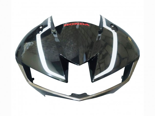 Billige Honda CBR600RR Motorrad Verkleidung 2013-2023 - Silber Glanzendes Schwarz