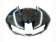 Billige Honda CBR600RR Motorrad Verkleidung 2013-2023 - Silber Glanzendes Schwarz