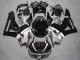 Billige Honda CBR600RR Motorrad Verkleidung 2013-2023 - Silber Glanzendes Schwarz