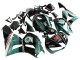 Billige Honda CBR600RR Motorrad Verkleidung 2013-2023 - Blau Grun Blau Glanzendes Schwarz Petronas 20