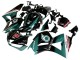 Billige Honda CBR600RR Motorrad Verkleidung 2013-2023 - Blau Grun Blau Glanzendes Schwarz Petronas 20