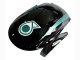 Billige Honda CBR600RR Motorrad Verkleidung 2013-2023 - Blau Grun Blau Glanzendes Schwarz Petronas 20