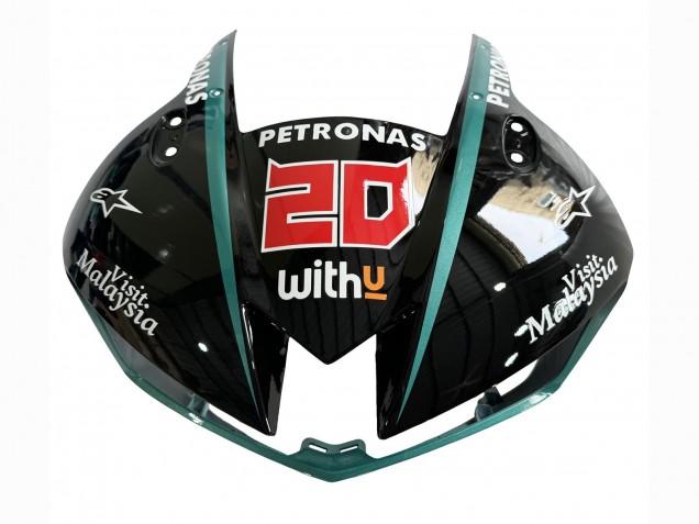 Billige Honda CBR600RR Motorrad Verkleidung 2013-2023 - Blau Grun Blau Glanzendes Schwarz Petronas 20