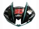 Billige Honda CBR600RR Motorrad Verkleidung 2013-2023 - Blau Grun Blau Glanzendes Schwarz Petronas 20