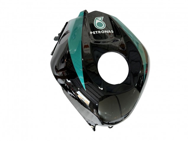 Billige Honda CBR600RR Motorrad Verkleidung 2013-2023 - Blau Grun Blau Glanzendes Schwarz Petronas 20
