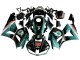 Billige Honda CBR600RR Motorrad Verkleidung 2013-2023 - Blau Grun Blau Glanzendes Schwarz Petronas 20