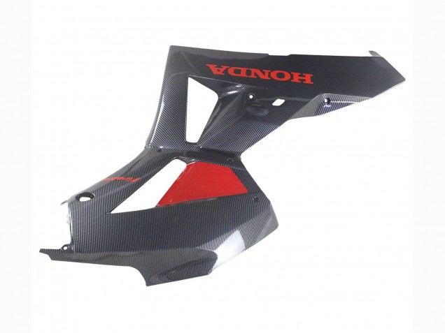 Billige Honda CBR600RR Motorrad Verkleidung 2013-2023 - Schwarzes Carbonfaser Rot