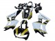 Billige Honda CBR600RR Motorrad Verkleidung 2013-2023 - Weiss Gold Glanzendes Schwarz Repsol