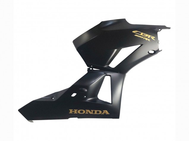Billige Honda CBR600RR Motorrad Verkleidung 2013-2023 - Matt Schwarz Gold Aufkleber