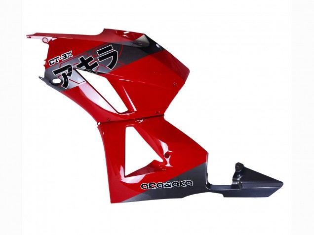 Billige Honda CBR600RR Motorrad Verkleidung 2013-2023 - Silber Rot