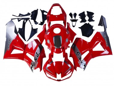 Billige Honda CBR600RR Motorrad Verkleidung 2013-2023 - Silber Rot