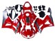 Billige Honda CBR600RR Motorrad Verkleidung 2013-2023 - Silber Rot