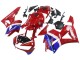 Billige Honda CBR600RR Motorrad Verkleidung 2013-2023 - Rot Blau