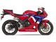 Billige Honda CBR600RR Motorrad Verkleidung 2013-2023 - Rot Blau