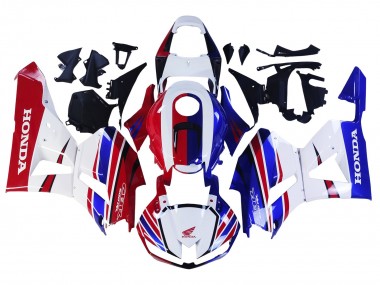 Billige Honda CBR600RR Motorrad Verkleidung 2013-2023 - Weiss Rot Blau