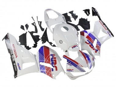 Billige Honda CBR600RR Motorrad Verkleidung 2013-2023 - Weiss Rot Blau HRC