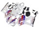 Billige Honda CBR600RR Motorrad Verkleidung 2013-2023 - Weiss Rot Blau HRC