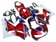 Billige Honda CBR600RR Motorrad Verkleidung 2013-2023 - Weiss Rot Blau HRC