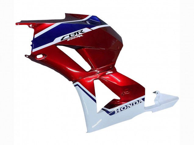 Billige Honda CBR600RR Motorrad Verkleidung 2013-2023 - Weiss Rot Blau HRC