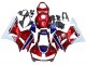 Billige Honda CBR600RR Motorrad Verkleidung 2013-2023 - Weiss Rot Blau HRC