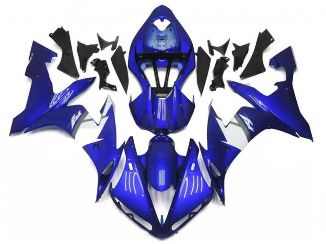 Billige Yamaha YZF R1 Motorrad Verkleidung 2009-2011 - Blau Weiss