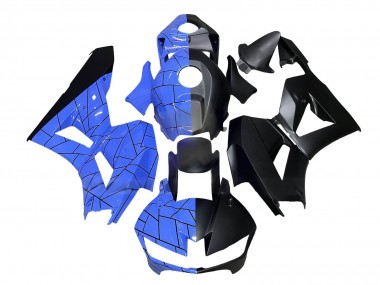 Billige Honda CBR600RR Motorrad Verkleidung 2013-2023 - Blau Matt Schwarz